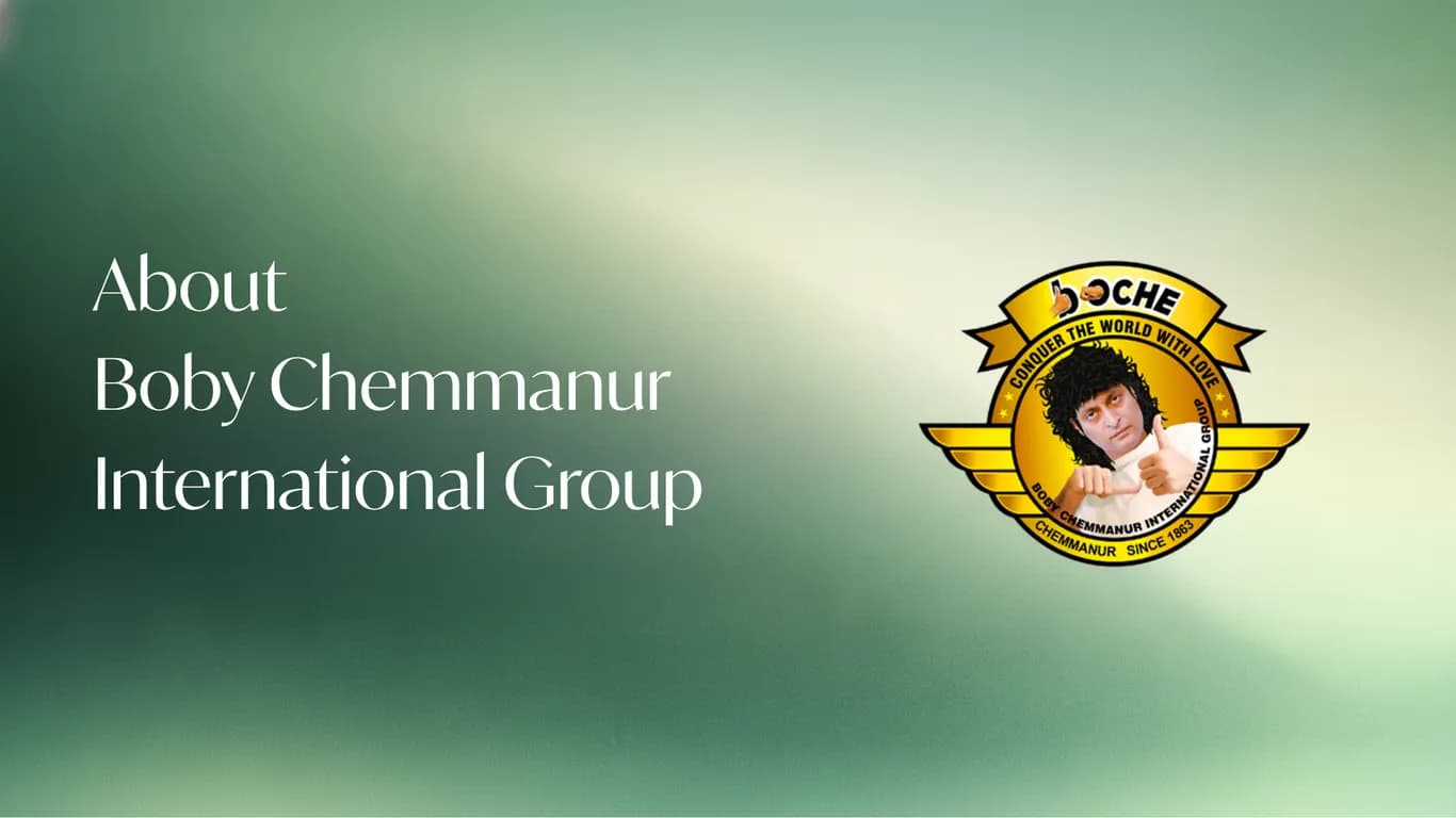 Boby Chemmanur International Group