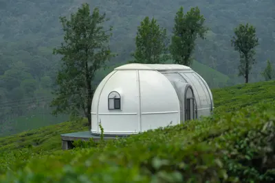 Sexy dome glamping room for couples, ideal for a stay in wayanad