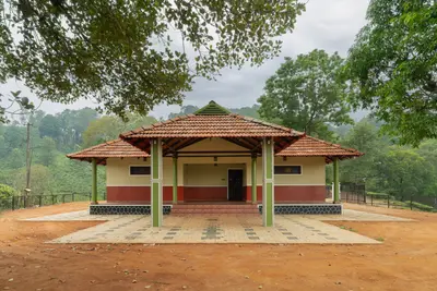 Modern Mountain Residence villa exterior at boCHE 1000 Acres, a top choice of resorts in wayanad